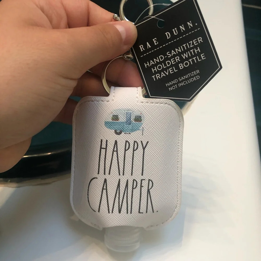NEW RAE DUNN HAND SANITIZER KEYCHAIN